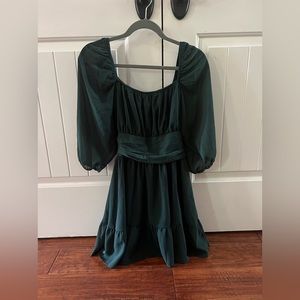 Emerald green Exlura dress size small